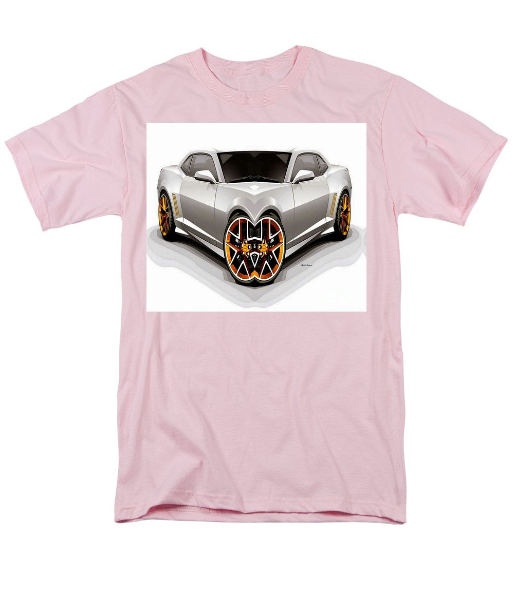 Men's T-Shirt  (Regular Fit) - Silver Car 008