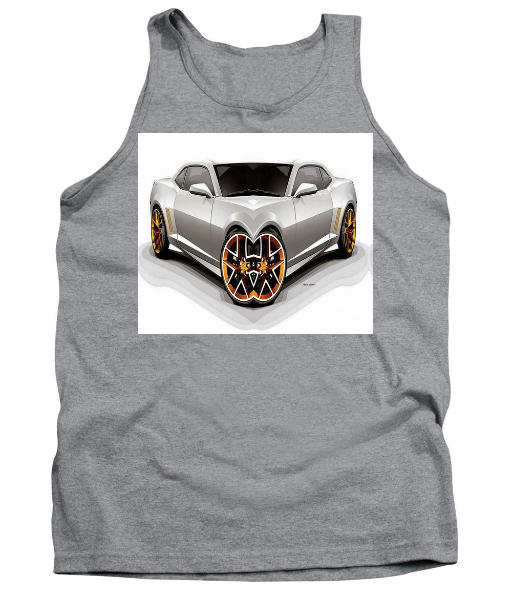 Tank Top - Silver Car 008