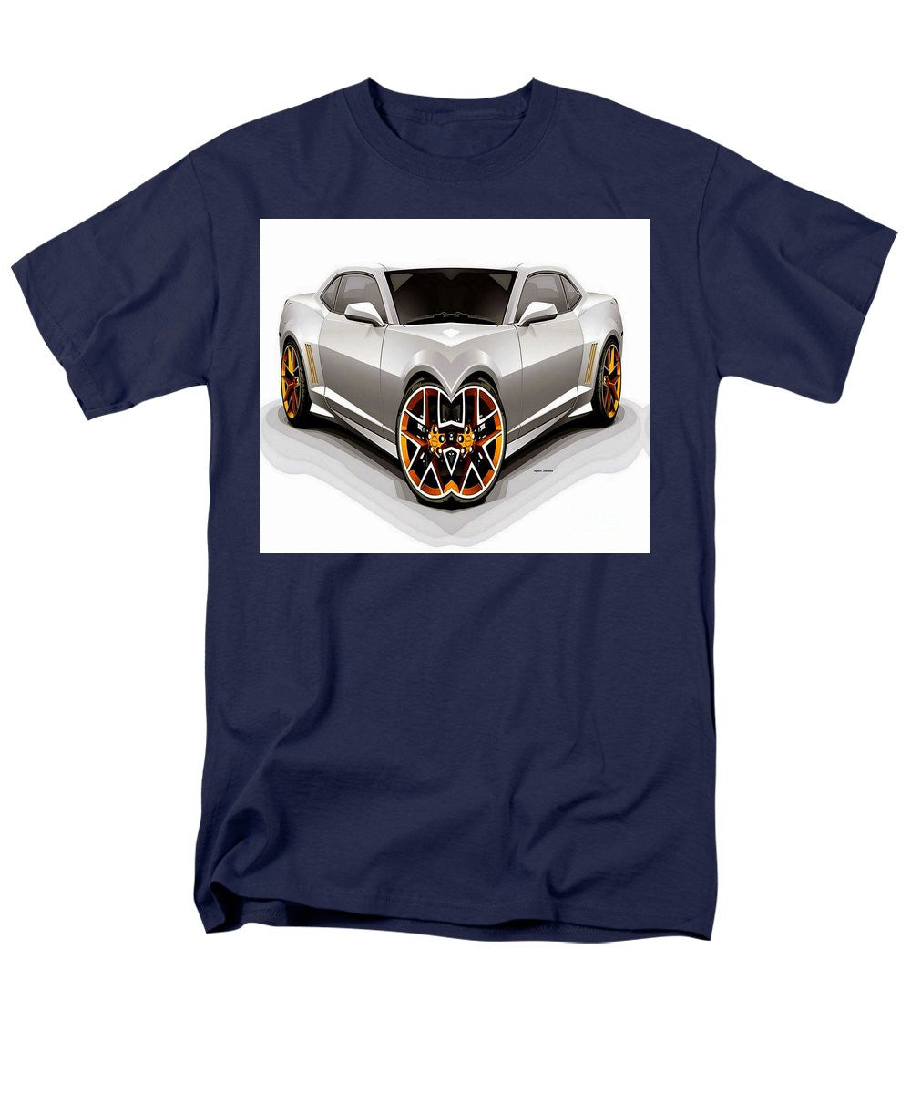 Men's T-Shirt  (Regular Fit) - Silver Car 008