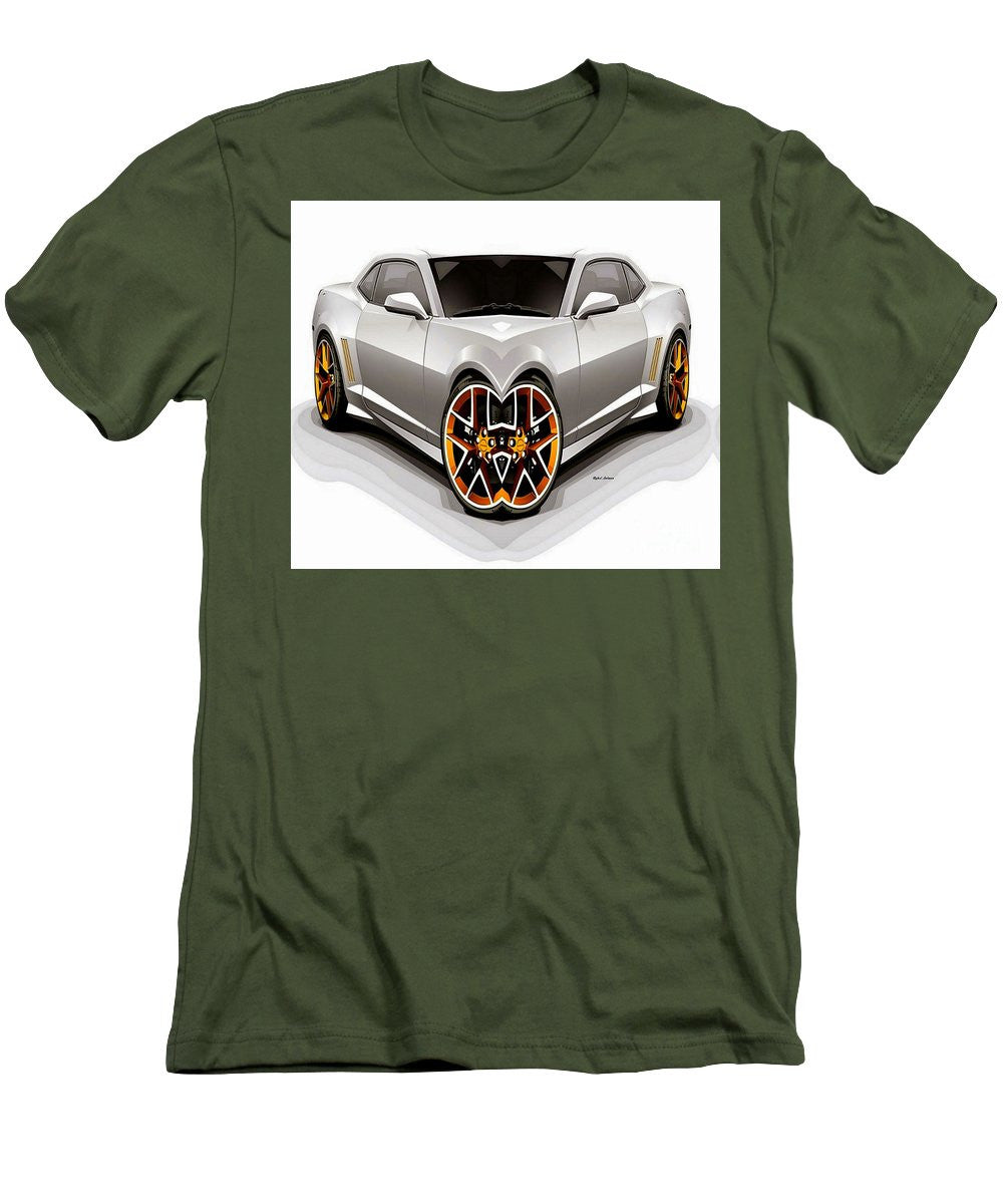 Men's T-Shirt (Slim Fit) - Silver Car 008