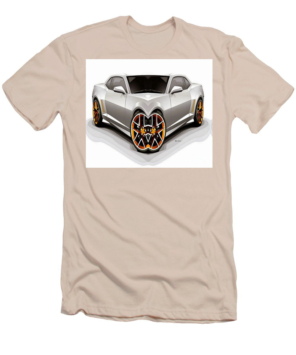 Men's T-Shirt (Slim Fit) - Silver Car 008