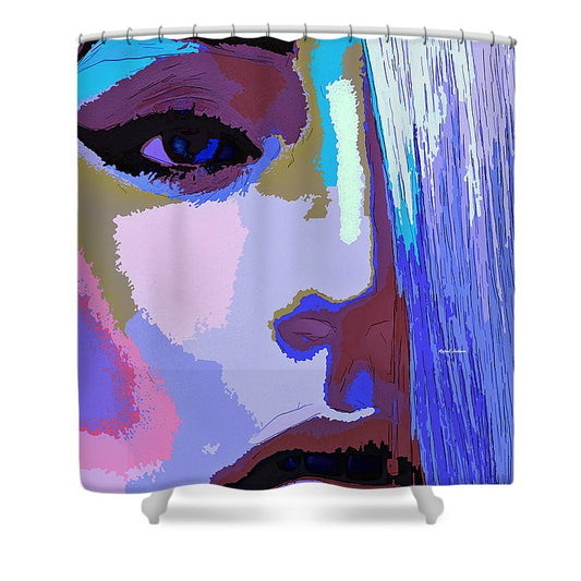 Silver Queen - Shower Curtain