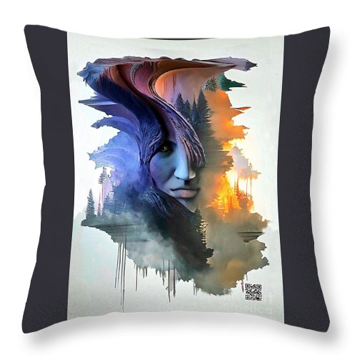 Someone is Watching - Throw Pillow