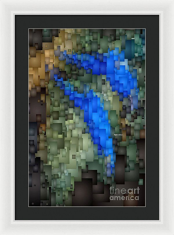 Framed Print - Something Blue...