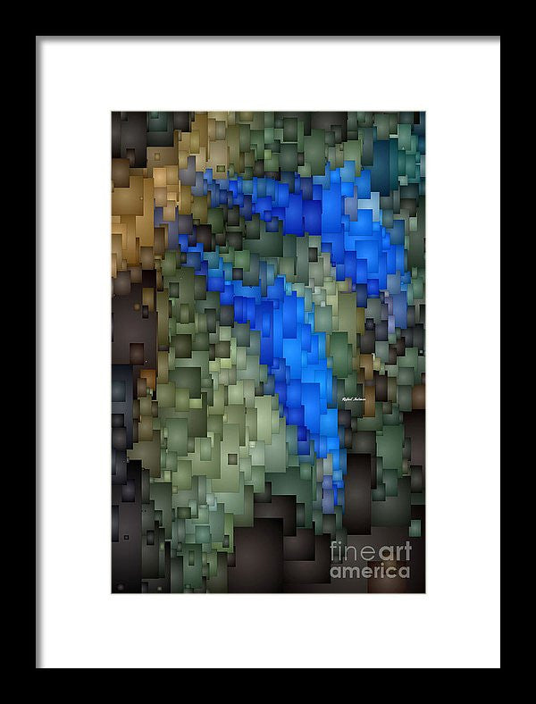 Framed Print - Something Blue...