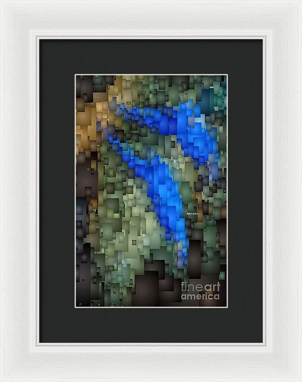 Framed Print - Something Blue...