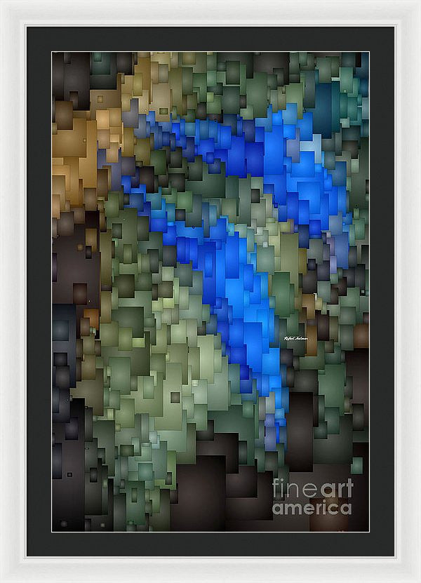 Framed Print - Something Blue...