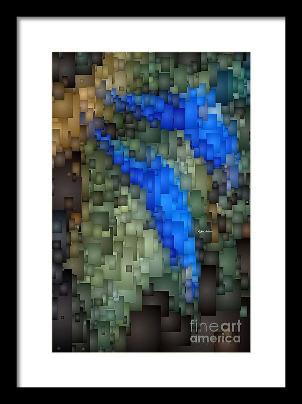 Framed Print - Something Blue...