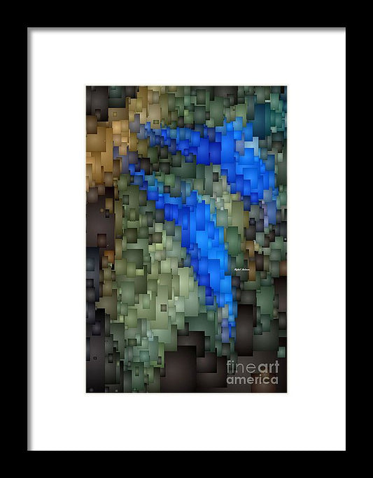 Framed Print - Something Blue...