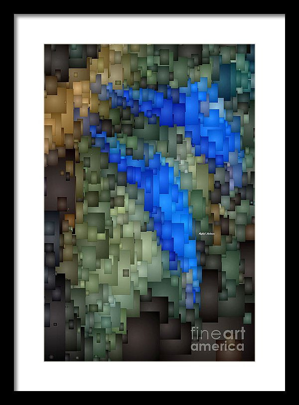 Framed Print - Something Blue...