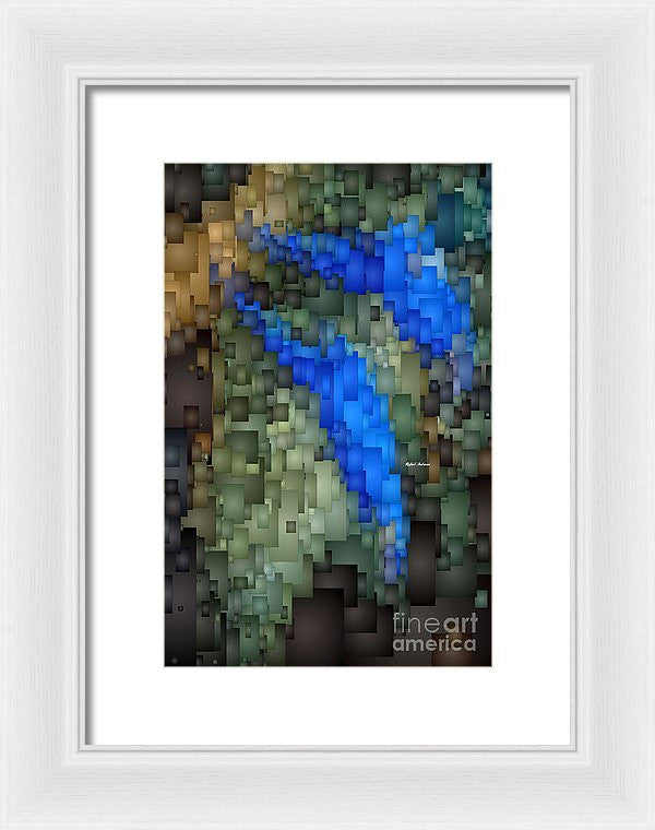 Framed Print - Something Blue...