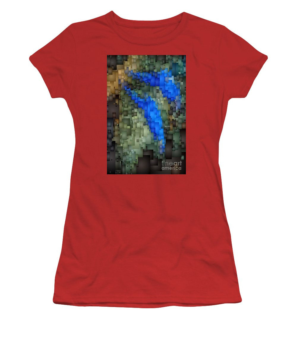 Women's T-Shirt (Junior Cut) - Something Blue...