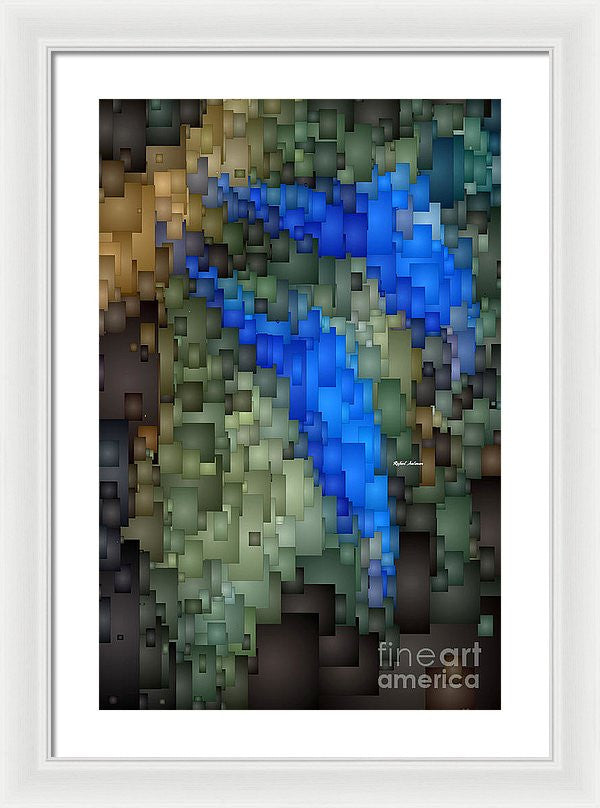 Framed Print - Something Blue...