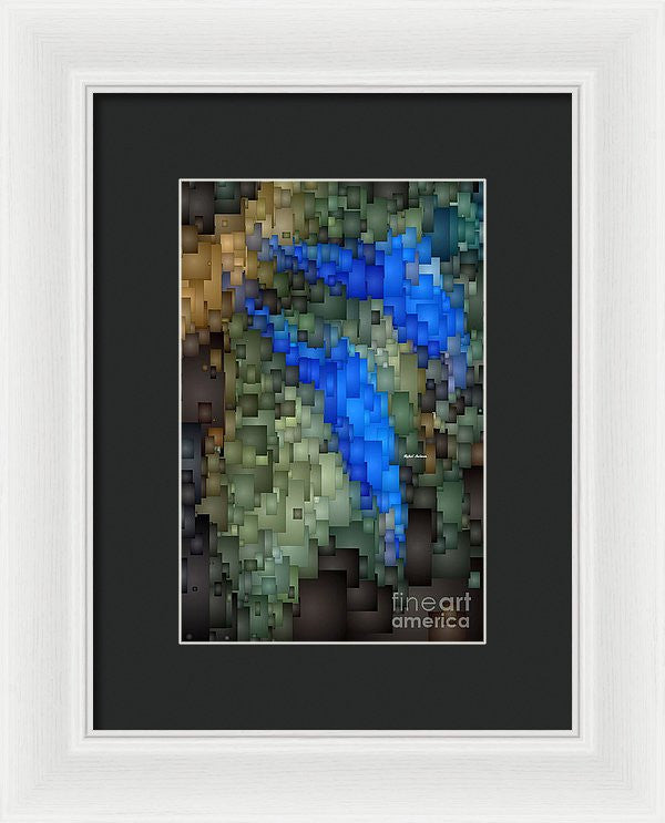 Framed Print - Something Blue...