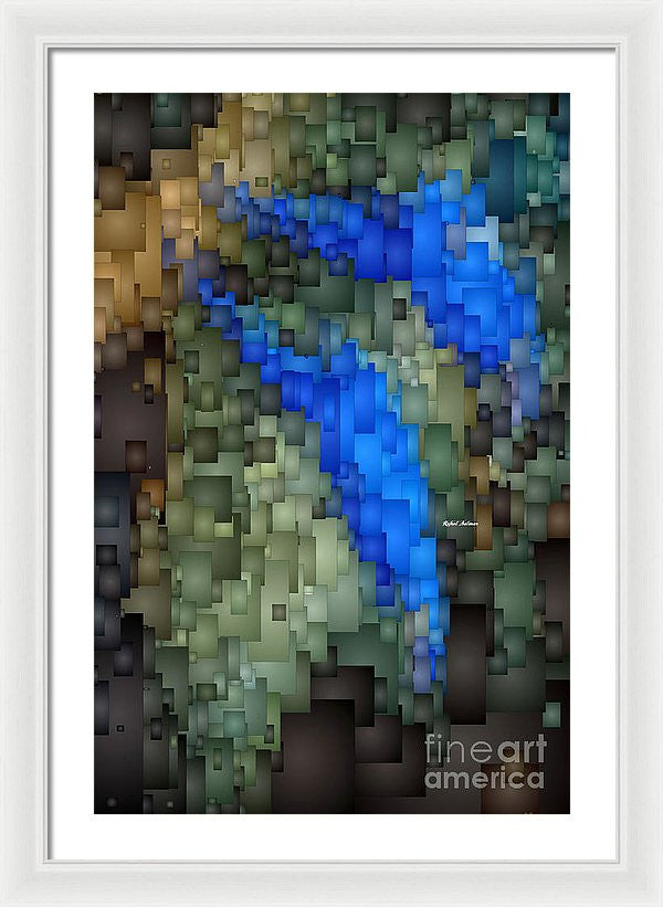 Framed Print - Something Blue...