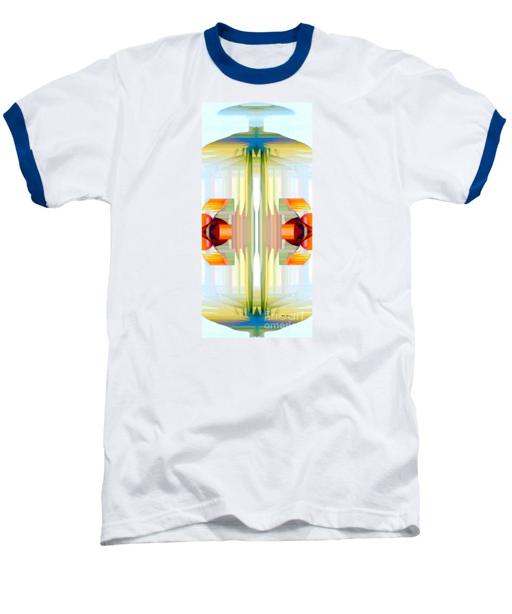 Baseball T-Shirt - Spin Abstract