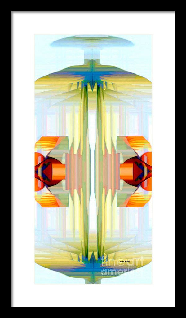 Framed Print - Spin Abstract