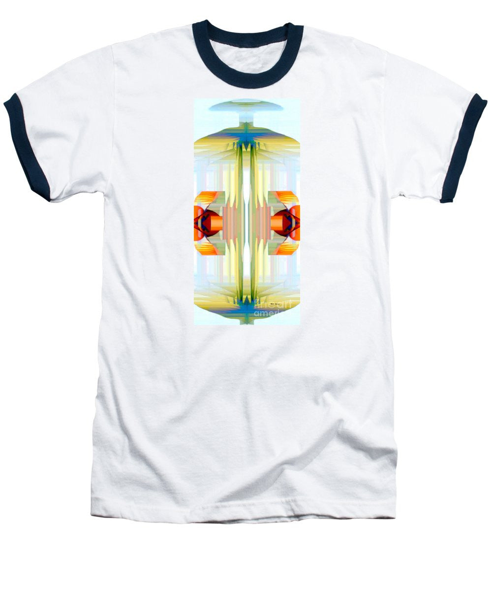 Baseball T-Shirt - Spin Abstract