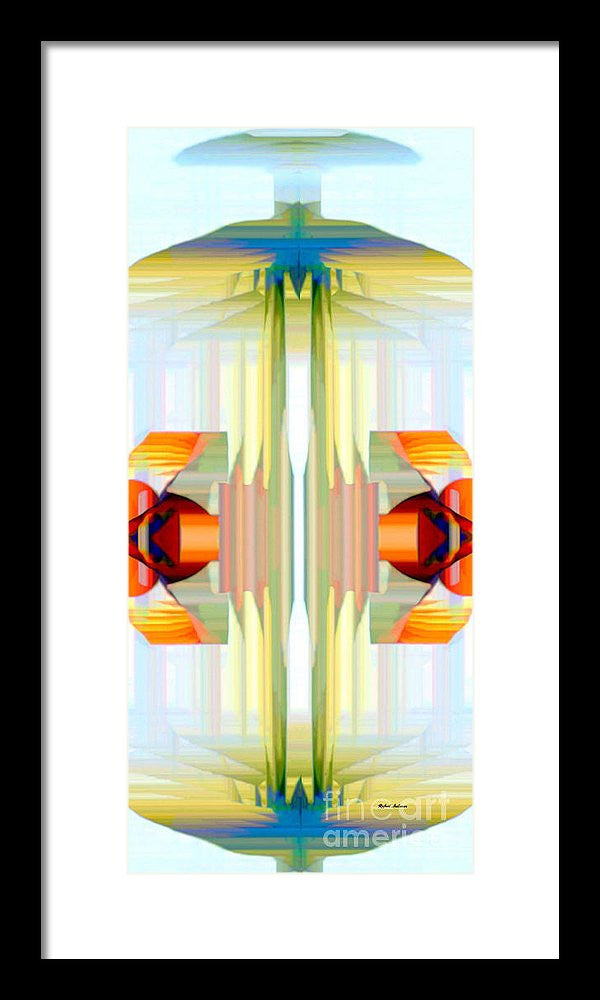 Framed Print - Spin Abstract