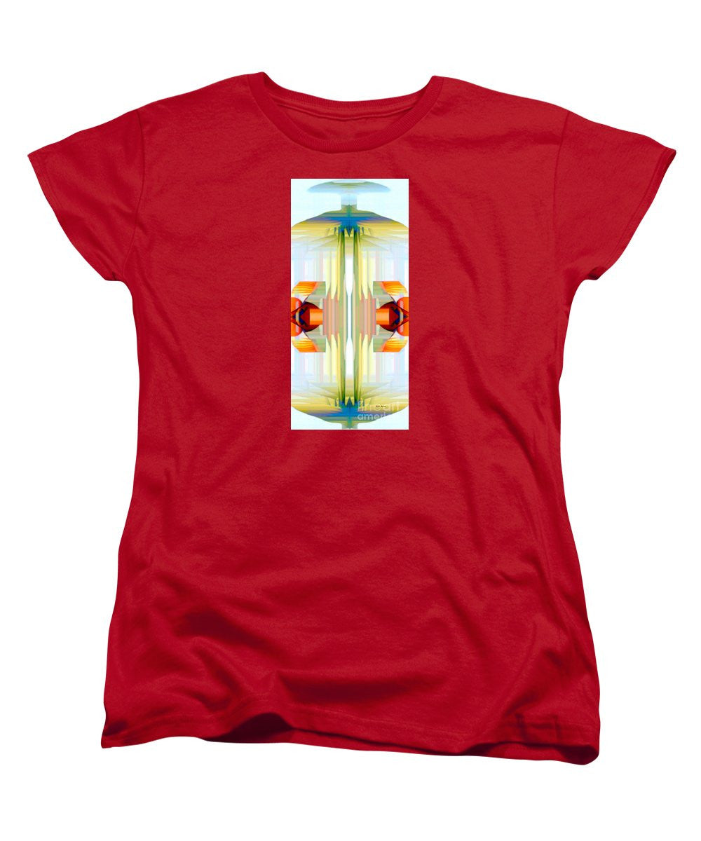 Women's T-Shirt (Standard Cut) - Spin Abstract