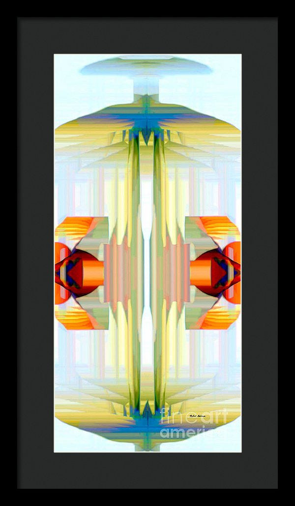 Framed Print - Spin Abstract