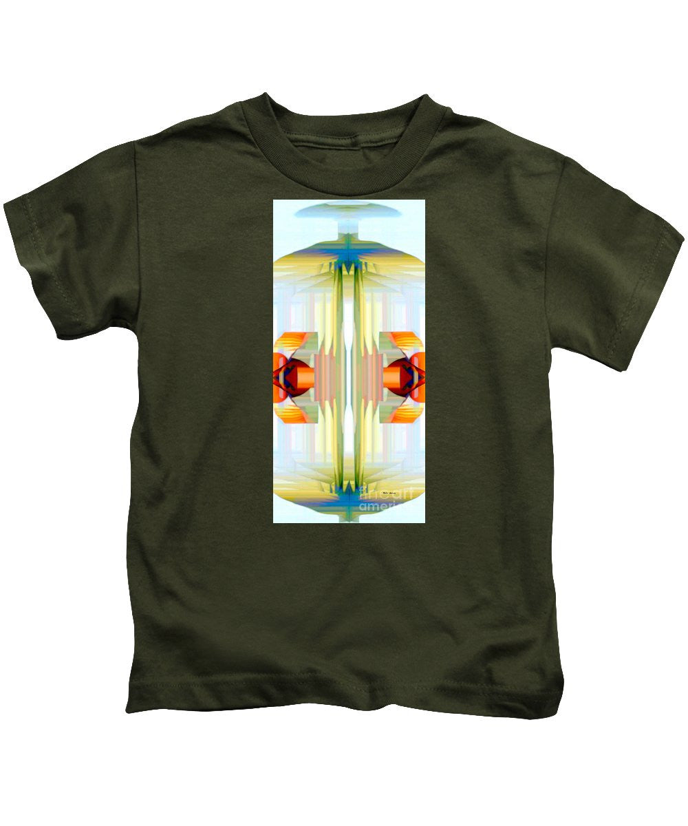 Kids T-Shirt - Spin Abstract