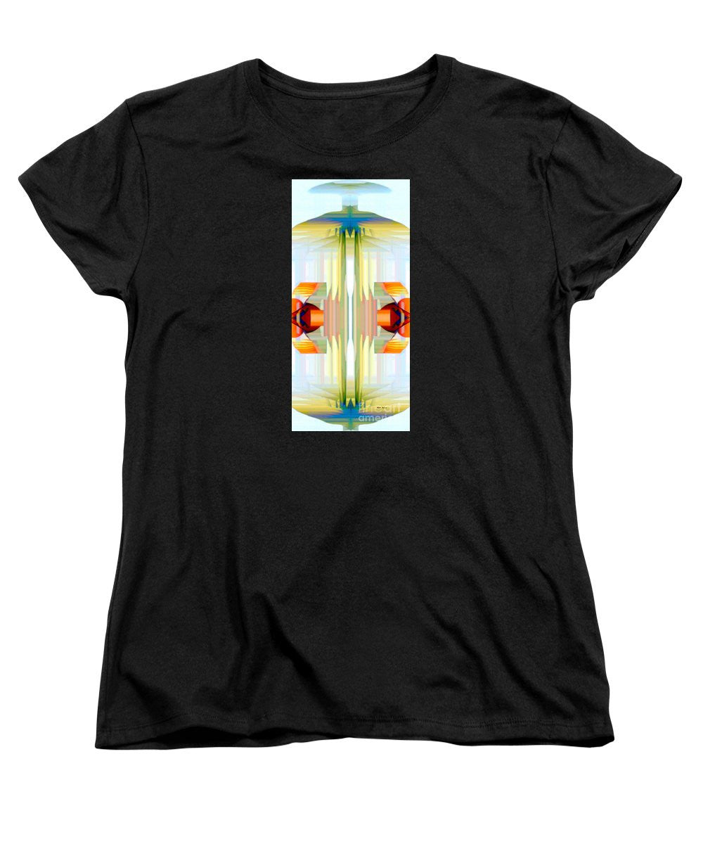 Women's T-Shirt (Standard Cut) - Spin Abstract