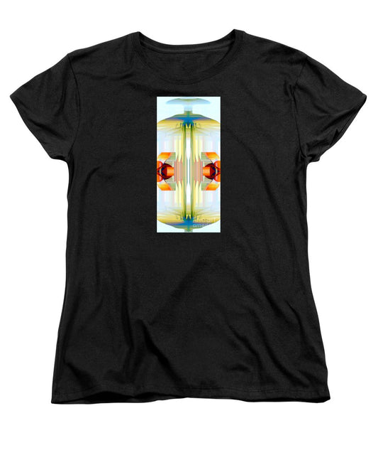 Women's T-Shirt (Standard Cut) - Spin Abstract