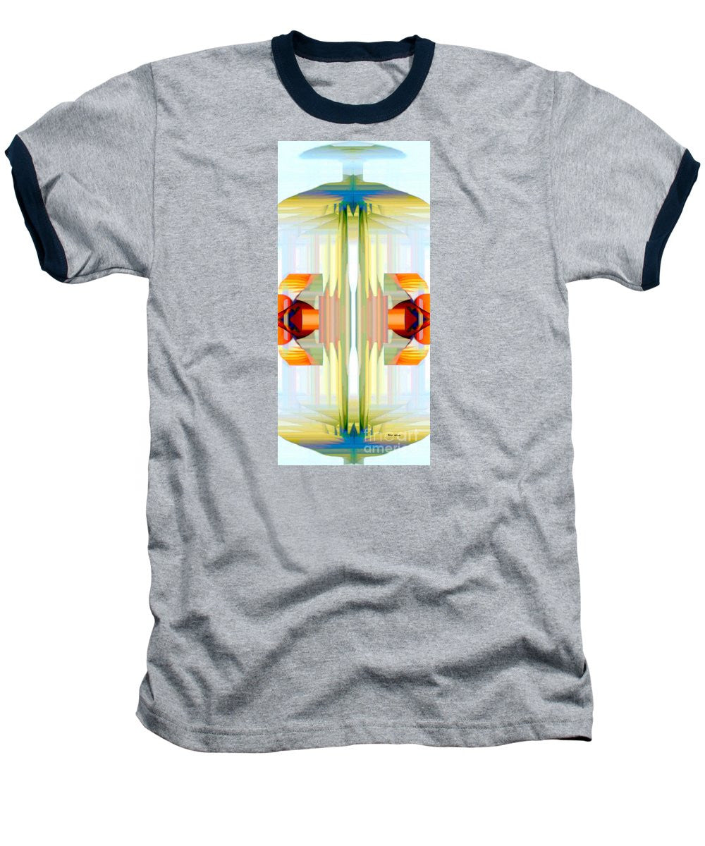 Baseball T-Shirt - Spin Abstract