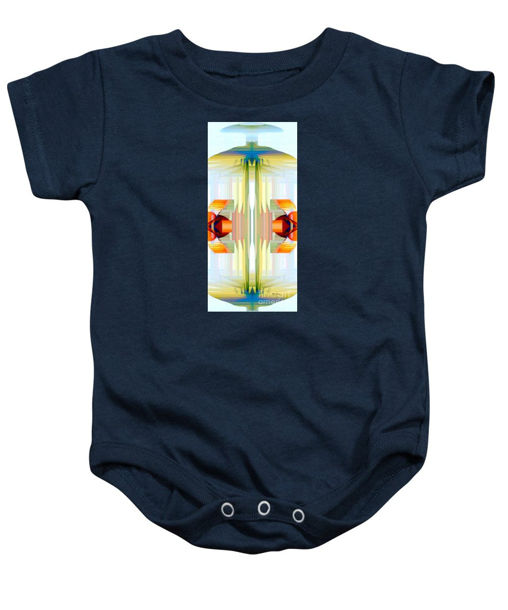 Baby Onesie - Spin Abstract