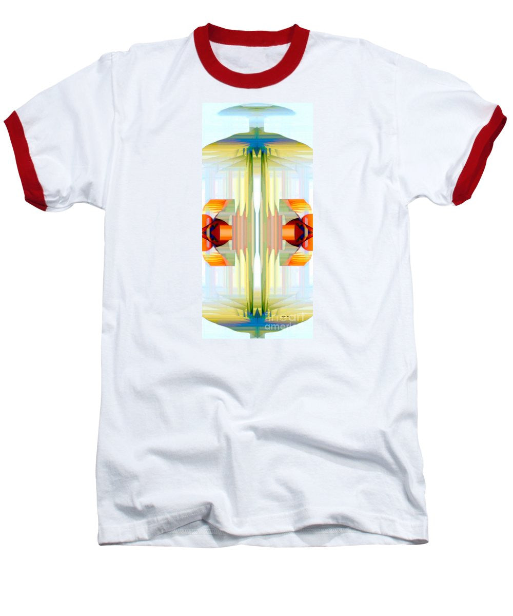 Baseball T-Shirt - Spin Abstract