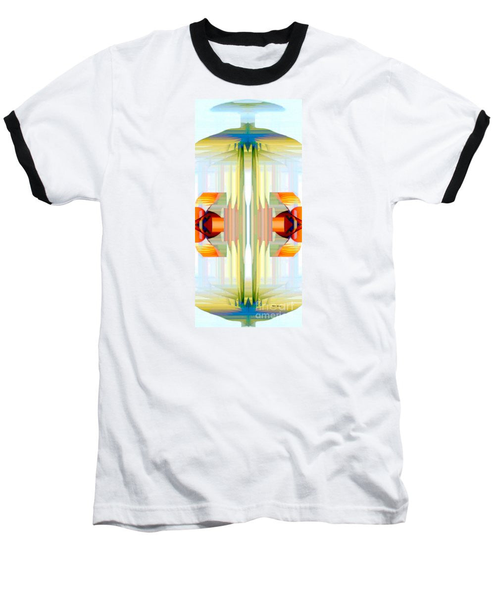 Baseball T-Shirt - Spin Abstract