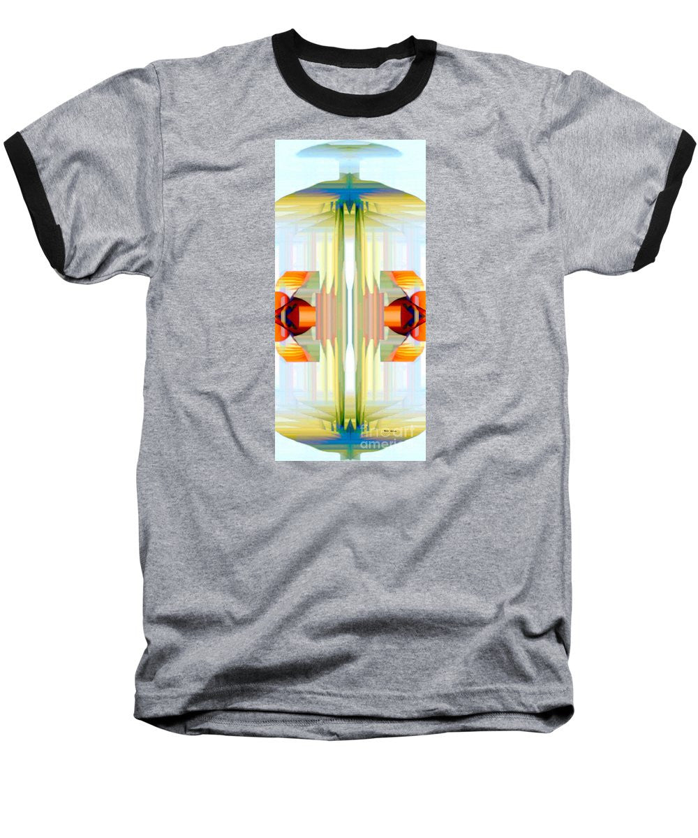 Baseball T-Shirt - Spin Abstract