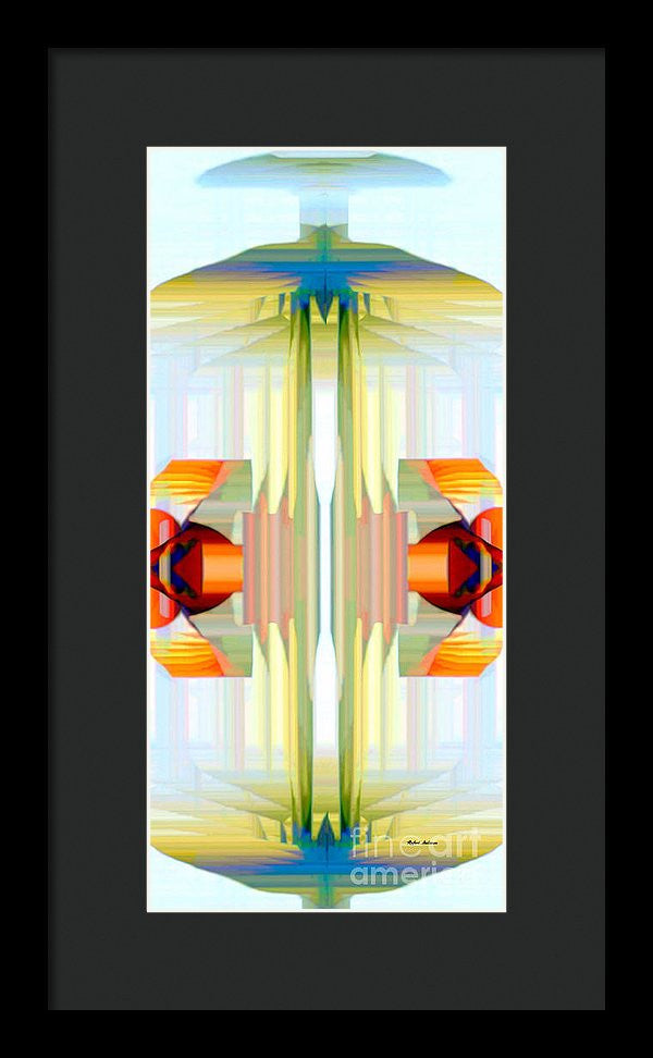 Framed Print - Spin Abstract