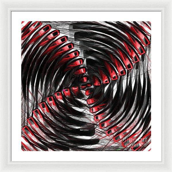 Framed Print - Spin The Lucky Wheel