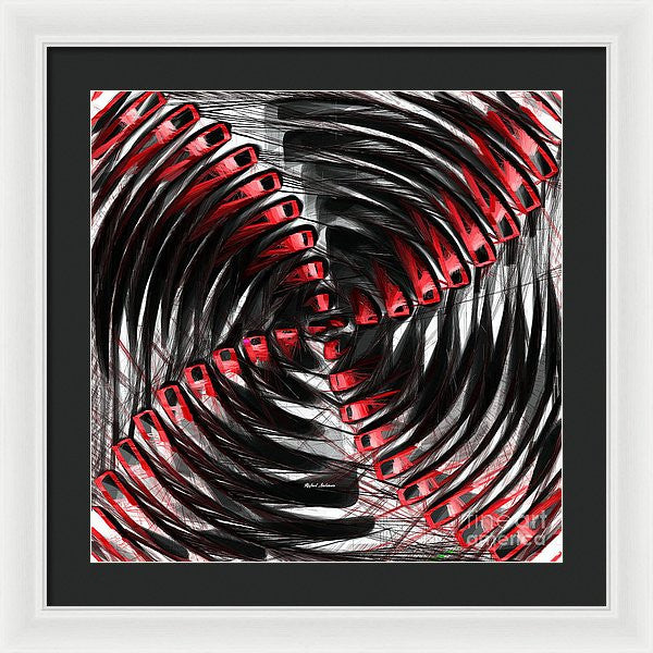 Framed Print - Spin The Lucky Wheel