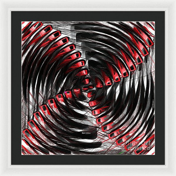 Framed Print - Spin The Lucky Wheel