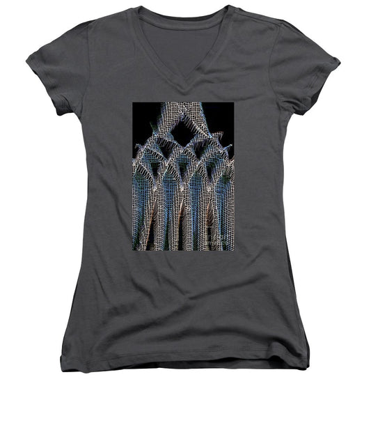 Women's V-Neck T-Shirt (Junior Cut) - Spiritual Fathers