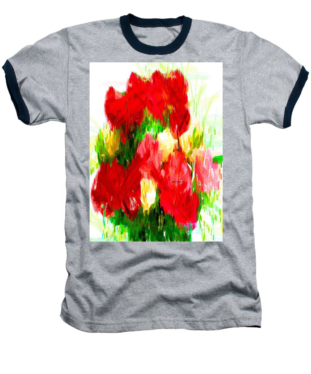 Baseball T-Shirt - Spring Bouquet