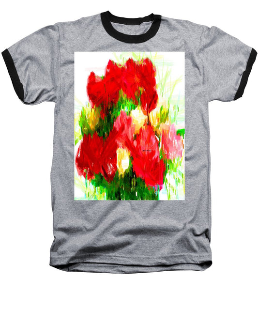 Baseball T-Shirt - Spring Bouquet