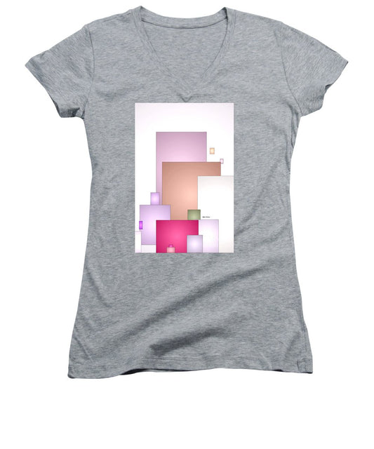 Women's V-Neck T-Shirt (Junior Cut) - Spring Is In The Air