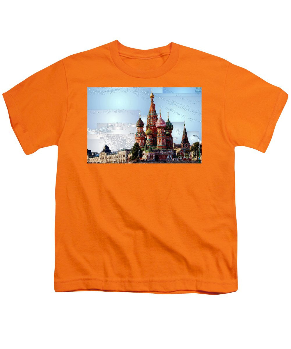 T-shirt pour jeunes - Cathédrale Saint-Basile de Moscou