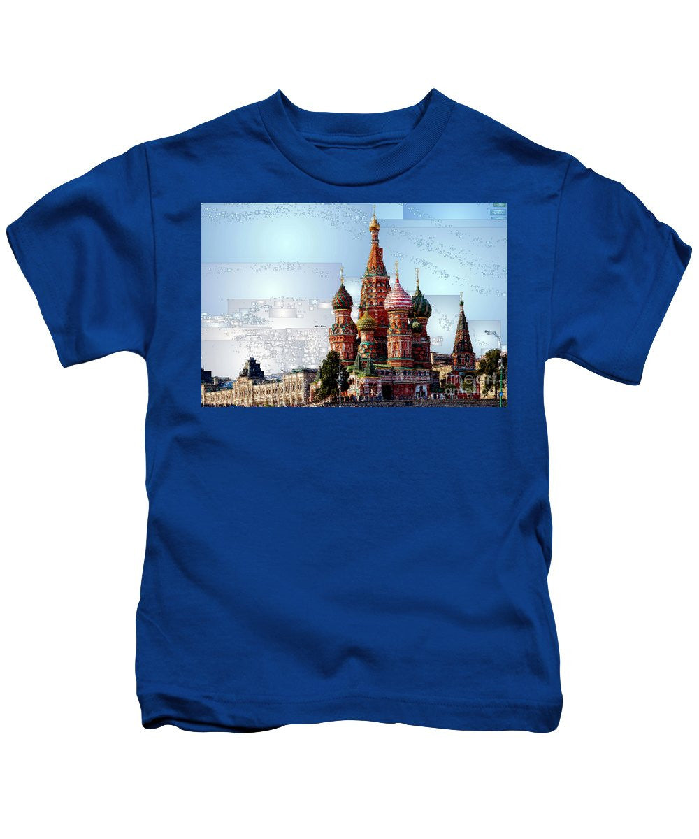 Kids T-Shirt - St. Basil's Cathedral In Moscow