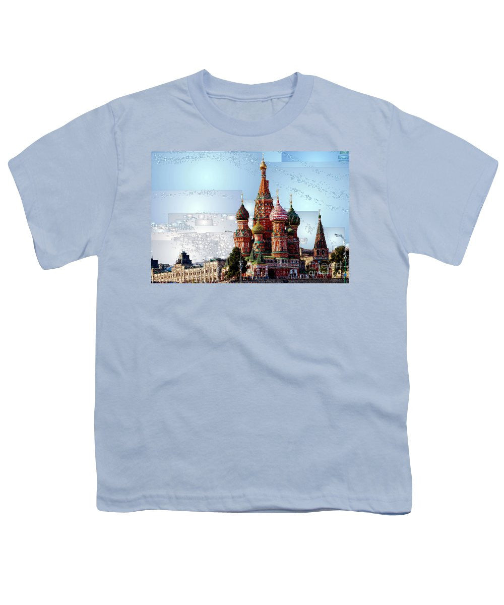 T-shirt pour jeunes - Cathédrale Saint-Basile de Moscou