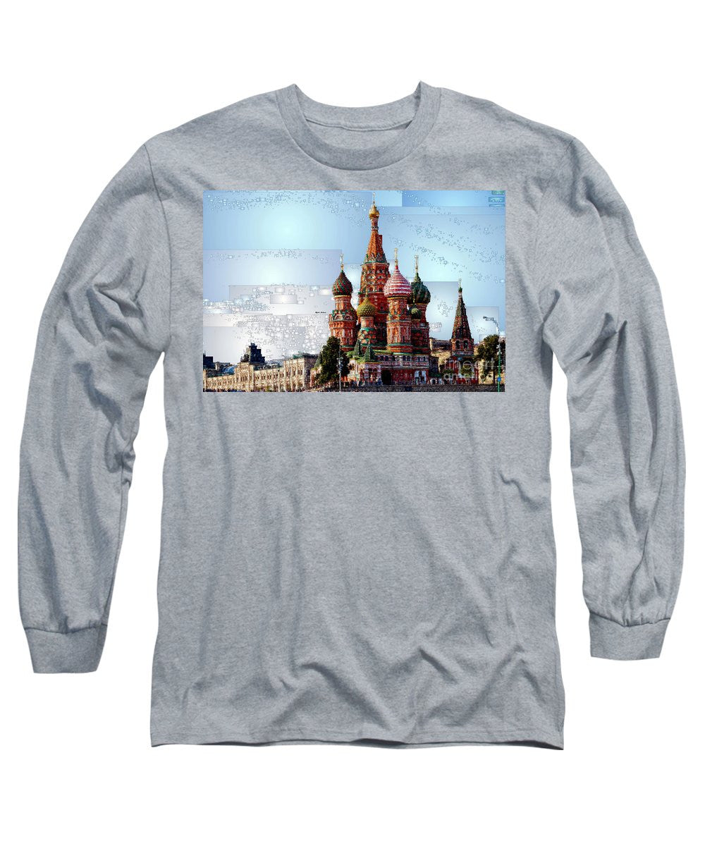 Long Sleeve T-Shirt - St. Basil's Cathedral In Moscow