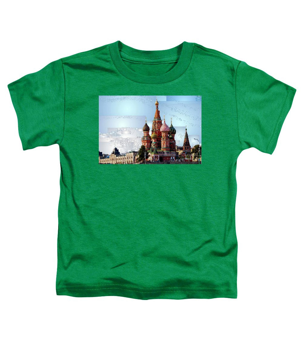 Toddler T-Shirt - St. Basil's Cathedral In Moscow