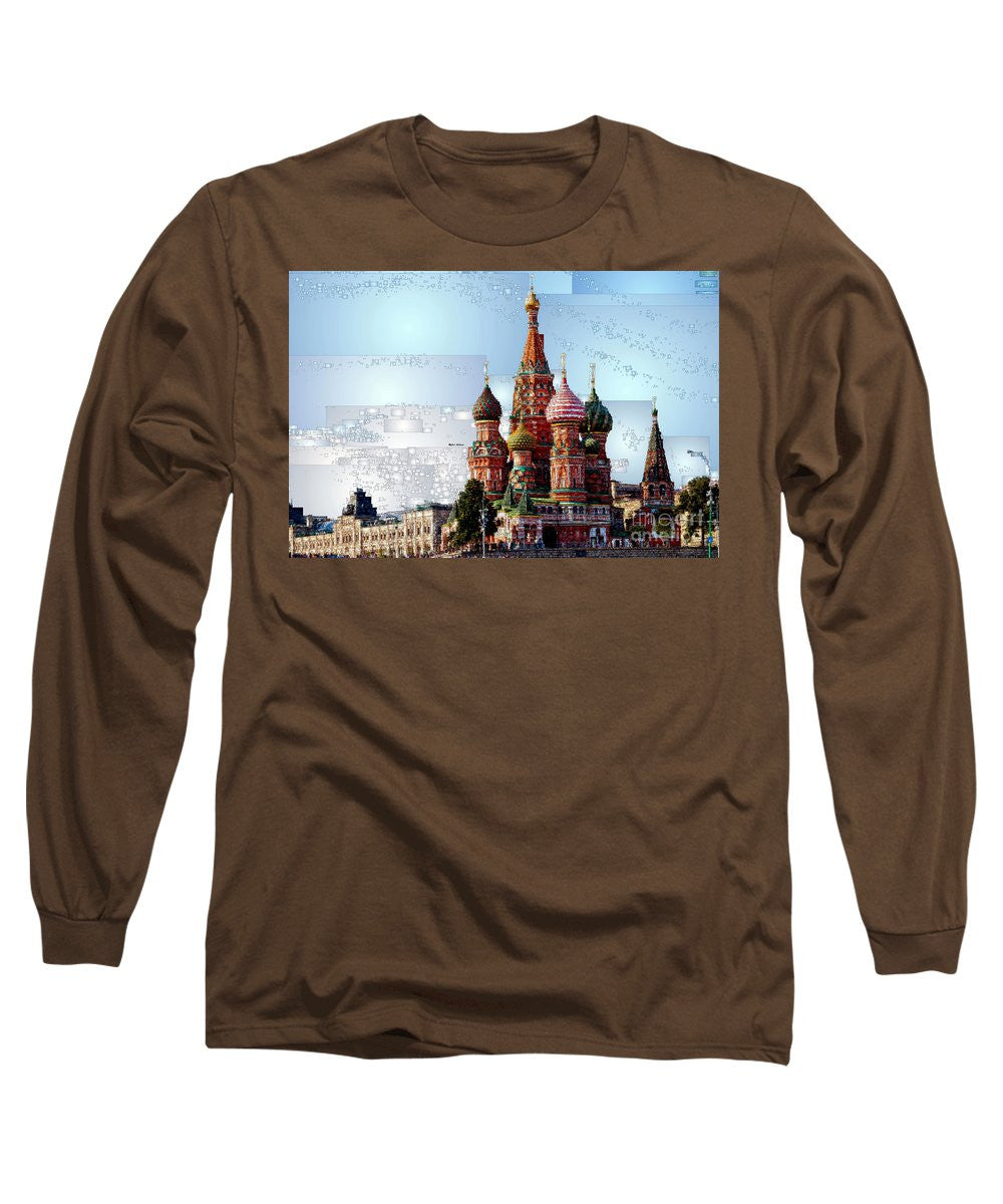 Long Sleeve T-Shirt - St. Basil's Cathedral In Moscow