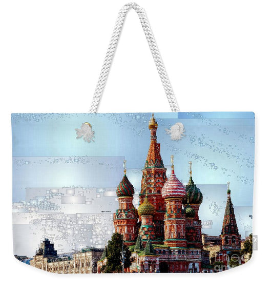 Weekender Tote Bag - St. Basil's Cathedral In Moscow