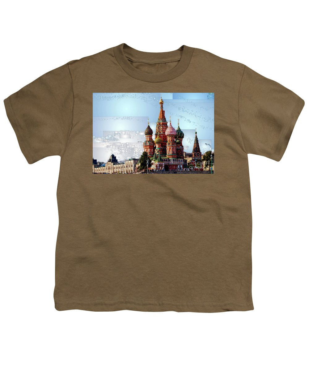 T-shirt pour jeunes - Cathédrale Saint-Basile de Moscou