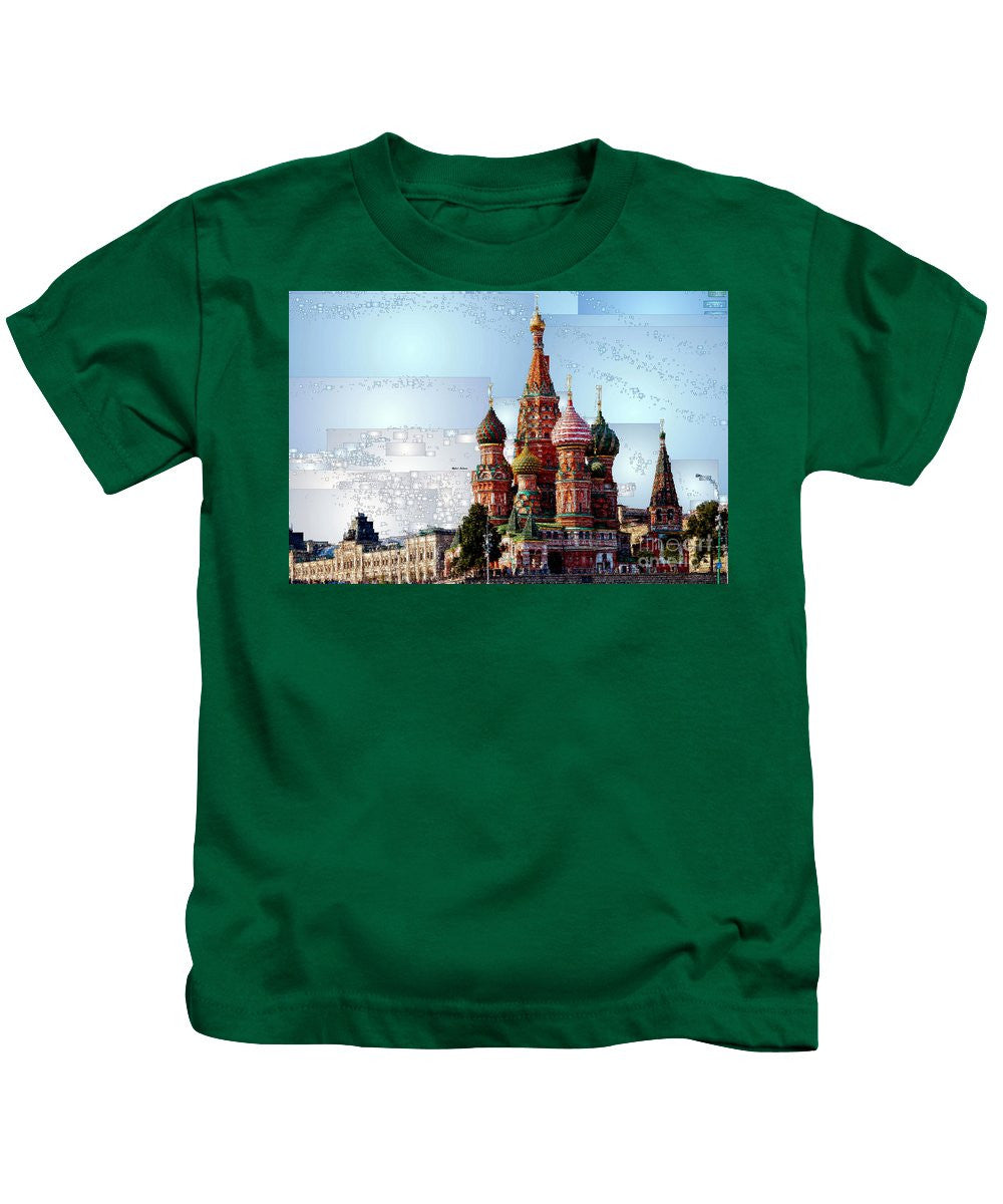 Kids T-Shirt - St. Basil's Cathedral In Moscow